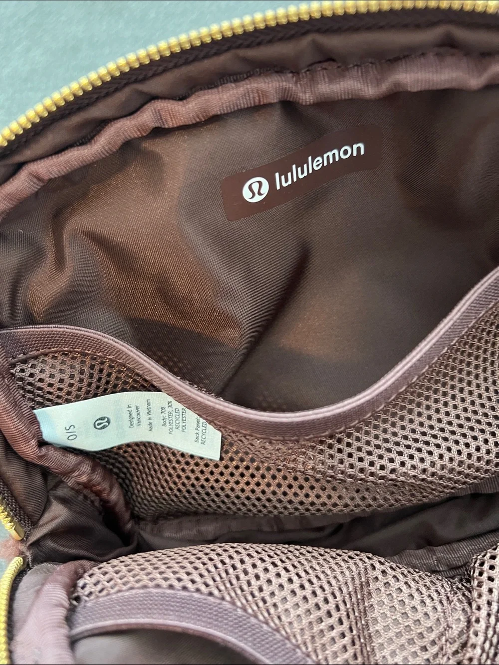 lululemon athletica Brown Sherpa Belt Bag